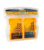 Set de Brocas 16PCS Metal-Concreto-Madera INGCO AKDL11601