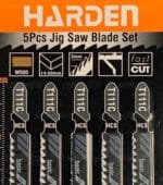 Set Sierras Caladora 3mm para Madera 5 Piezas Harden