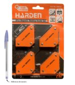 Set 4PZ Escuadras Sujetador Magnéticas 1.5" HARDEN